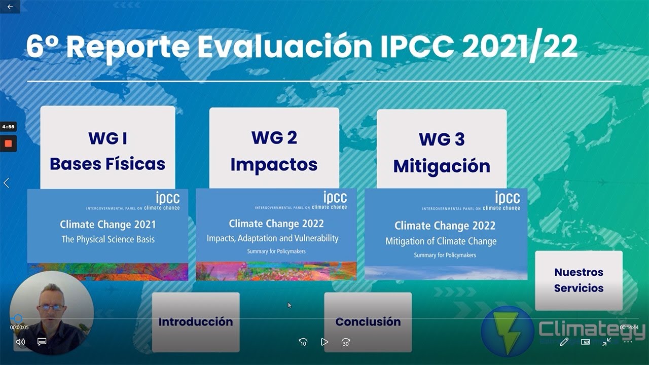 Sexto Reporte de Evaluaci&oacute;n IPCC 2022