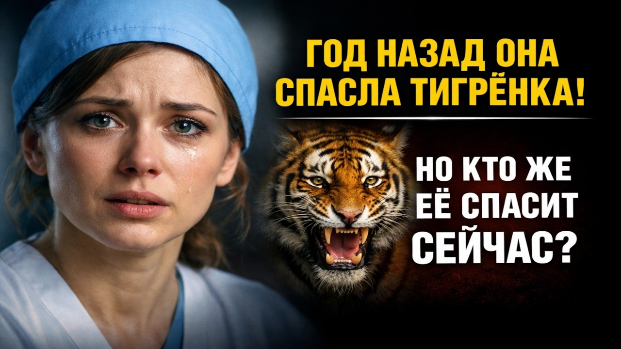 Тигрица умирала у неё на руках. Спустя год Алёна поняла, КОМУ она тогда спасла жизнь...
