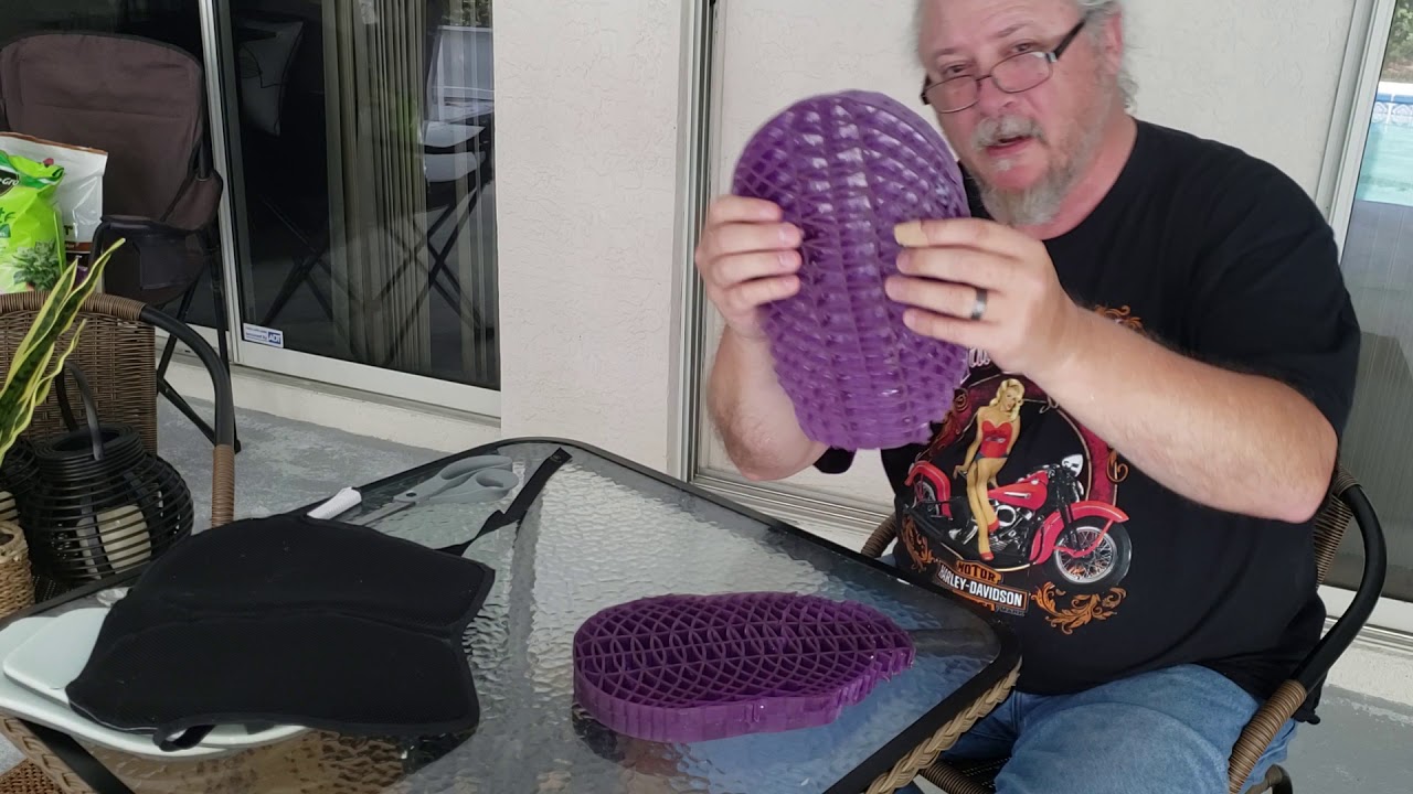 World's most comfortable motorcycle seat cushion.