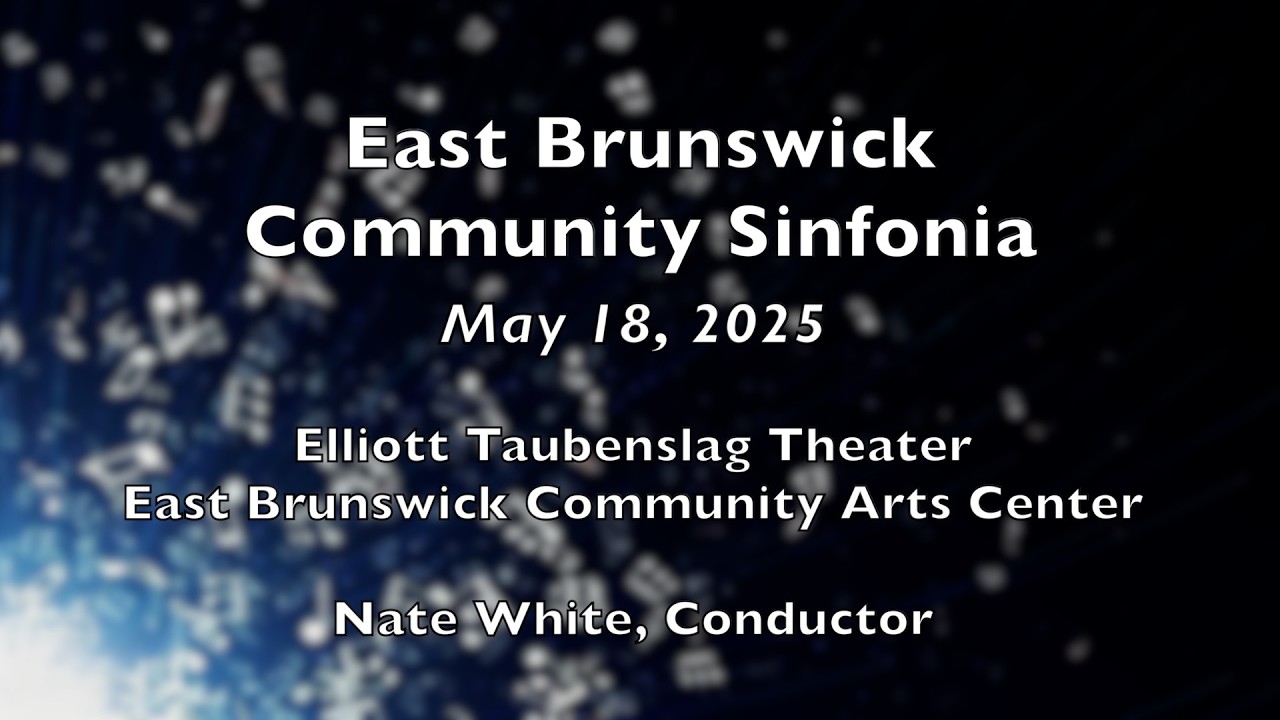 EB Community Sinfonia Performance 5/18/25