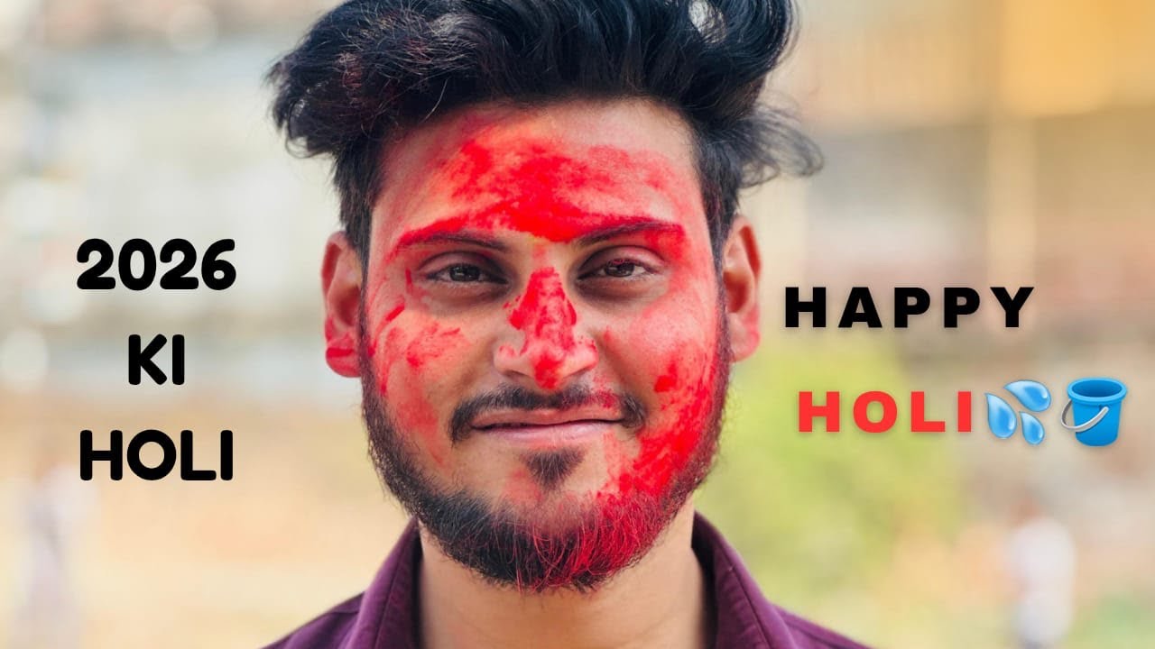 🌈HOLI 2026 Vlog | Rang, Masti & Full Day Celebration 🔥