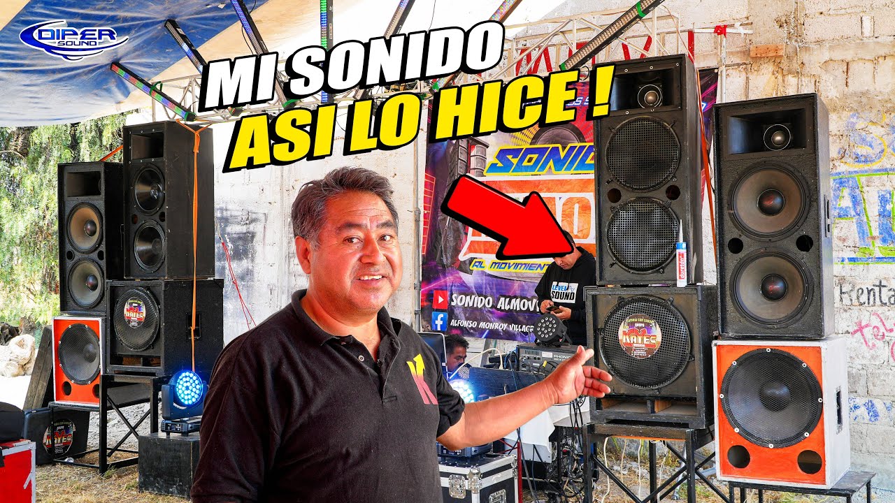 MIRA ESTE SONIDO QUE HA TRABAJADO PARA TENER ESTE EQUIPO QUE NOS ENSEÑA!