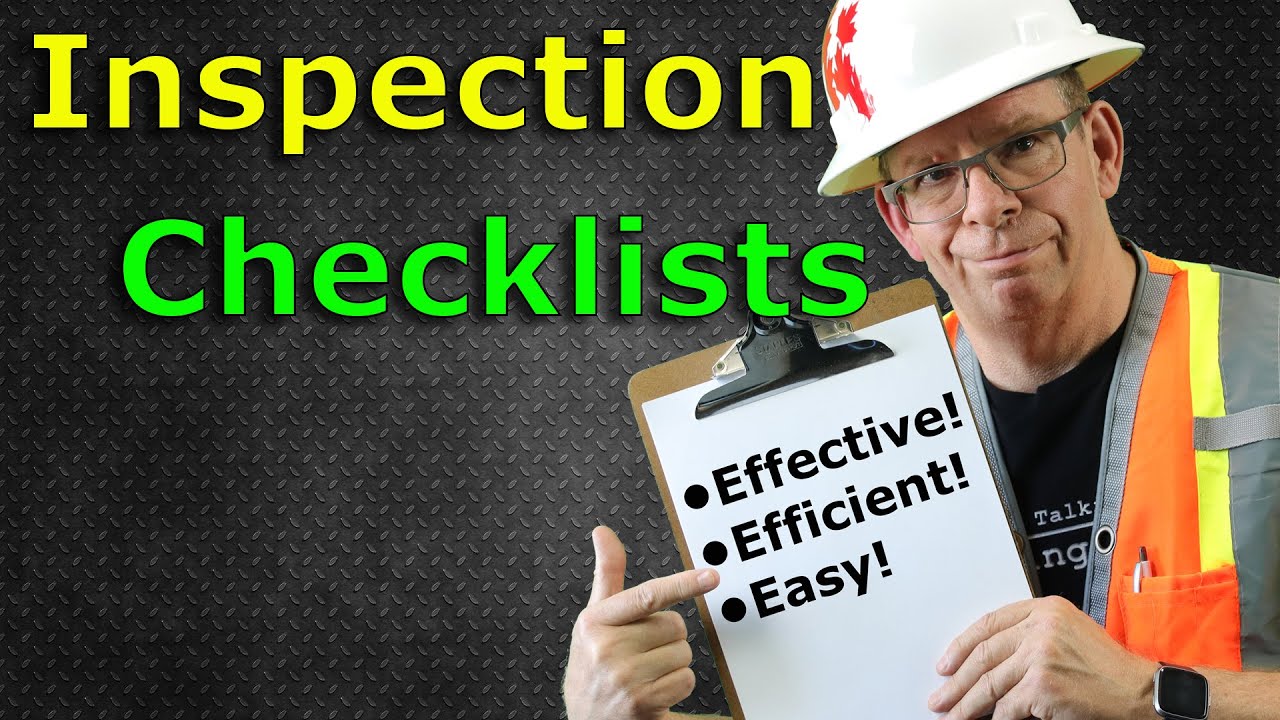How to make your inspection checklists effective, efficient,&nbsp;&nbsp;and EASY!