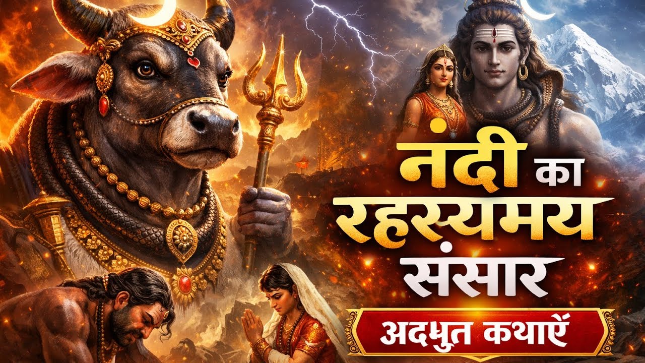 🔱 Nandi Sirf Shiv Ka Vahan Nahi | Nandi Ki Asli Kahani | Nandi Mahima | Shiv Puran Katha