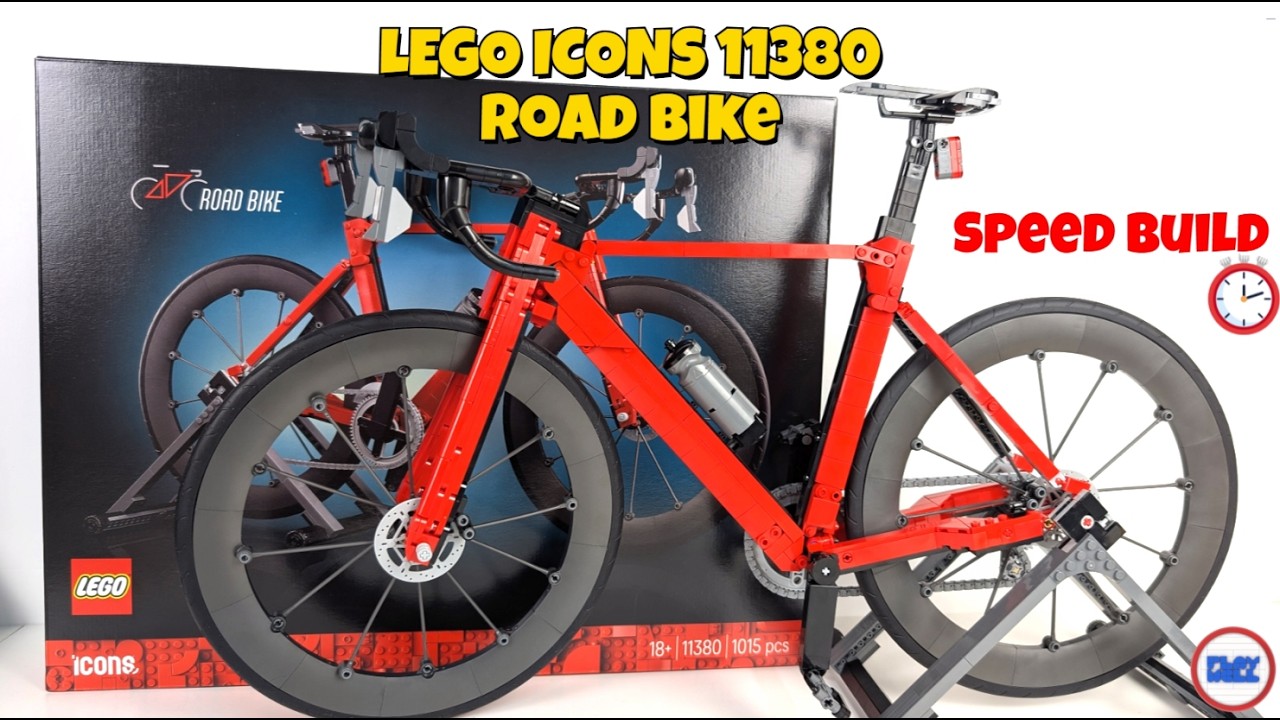 Building the new LEGO Icons 11380 Road Bike