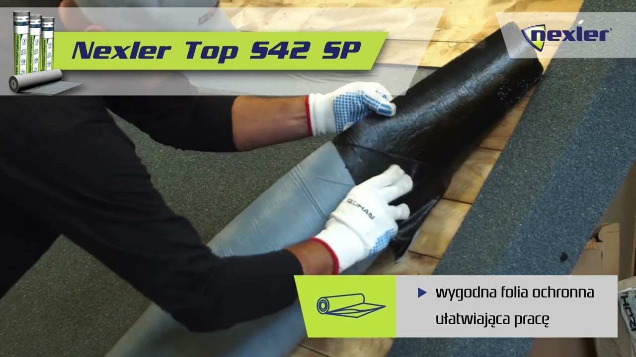 Jak wykonać szybko i tanio pokrycie dachu skośnego. NEXLER Top S42 SP