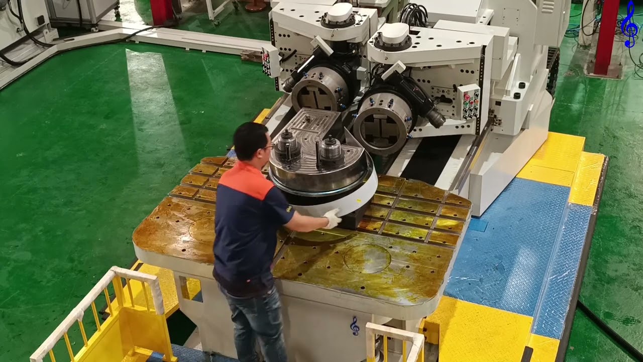 Frame-type stretch bending machine, asymmetric section, ultra-small radius