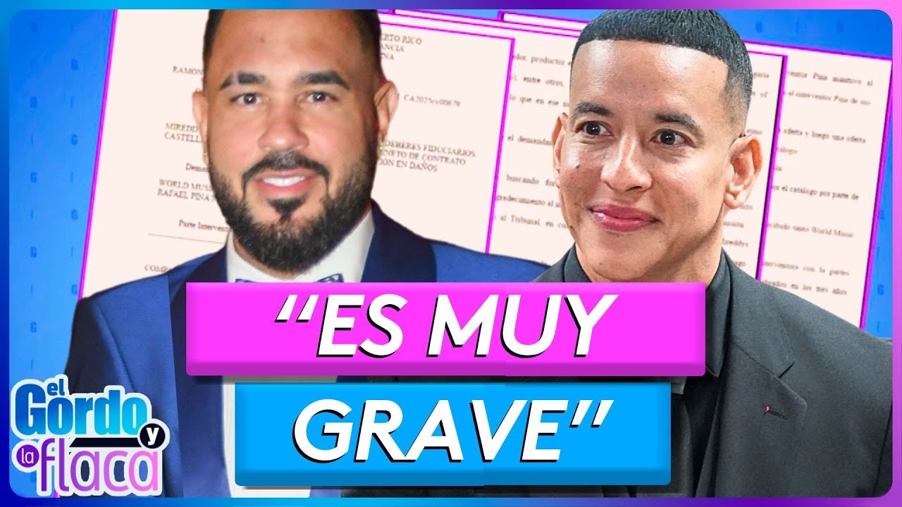 Raphy Pina demanda a Daddy Yankee: lo acusa de mentir y afectar su imagen | El Gordo y La Flaca