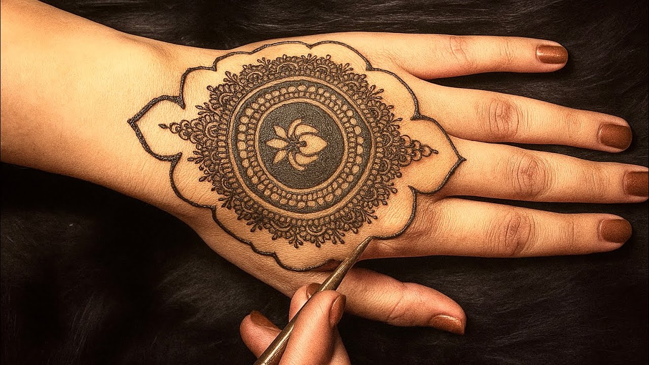New Mehndi Design 2025||Easy Mehndi Designs||Back Hand Mehendi Design 