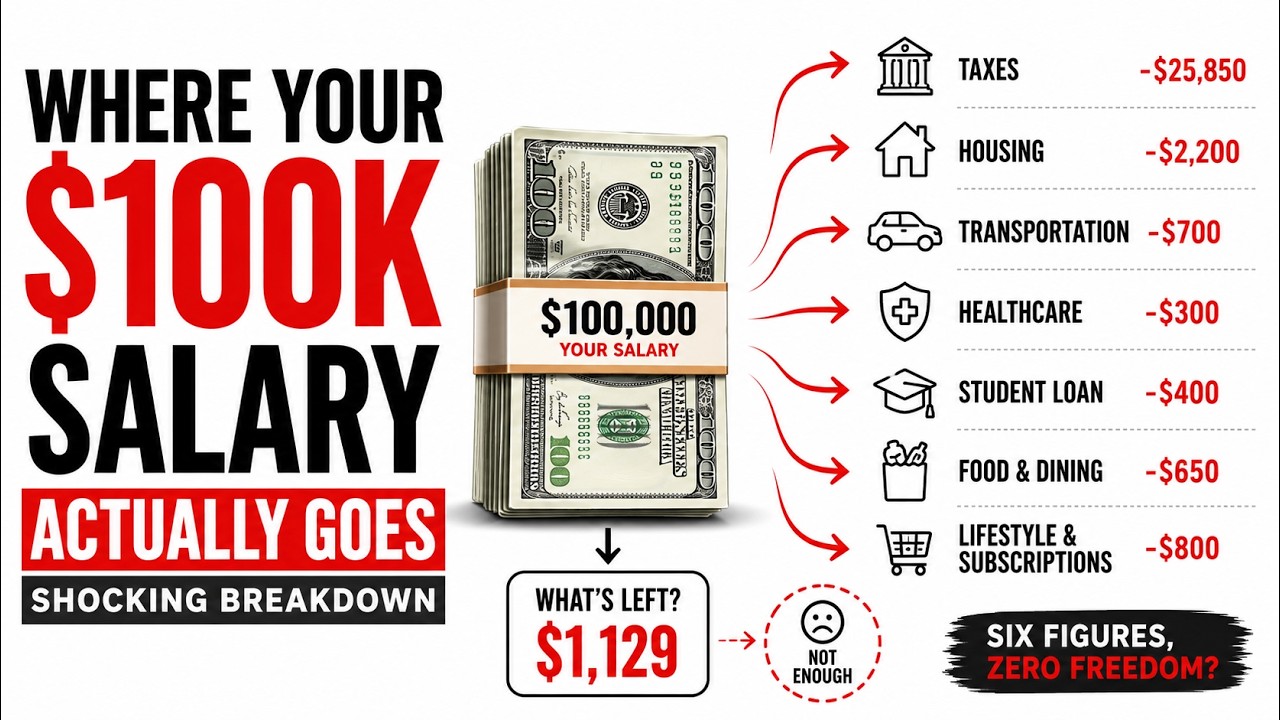 Where Your $100K Salary Actually Goes (Shocking Breakdown)