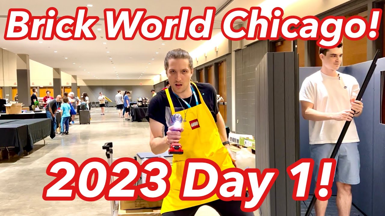 Brick World Chicago Vlog Day 1 (2023)