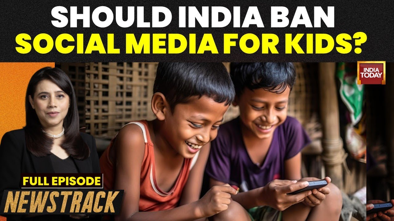 NewsTrack with Marya Shakil: Experts Debate on Social Media Ban for Kids in India | India Today