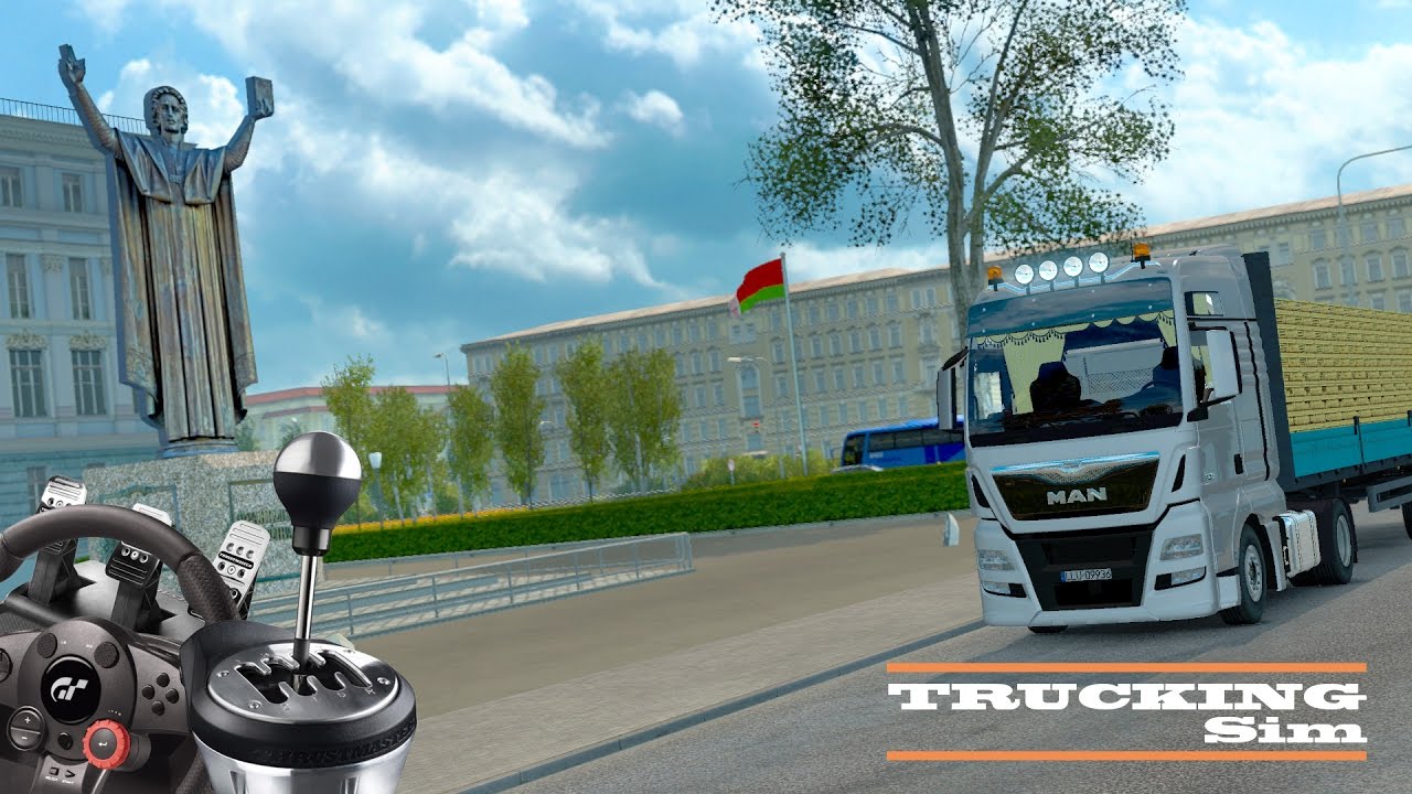 ETS2 #45 - MAN TGX XXL - Promods 2.16 - Rusmap 1.7.2 (Euro Truck Simulator 2)