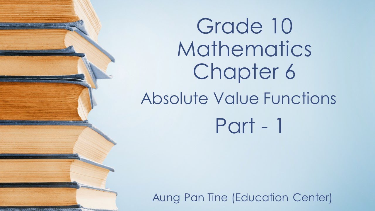 Grade 10, Maths, Chapter 6, Part 1