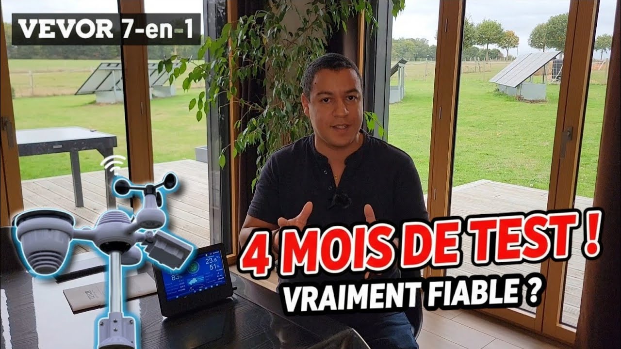 J’ai testé la station météo connectée VEVOR pendant 4 mois – Voici le verdict ! 💡☀️