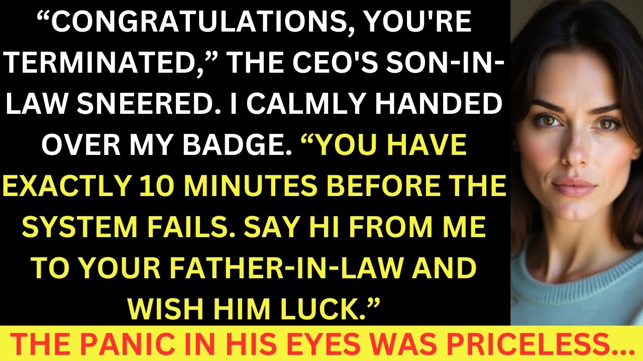 He Fired Me To Look Smart, But He Had No Idea What He Did, Revenge Was Sweet...