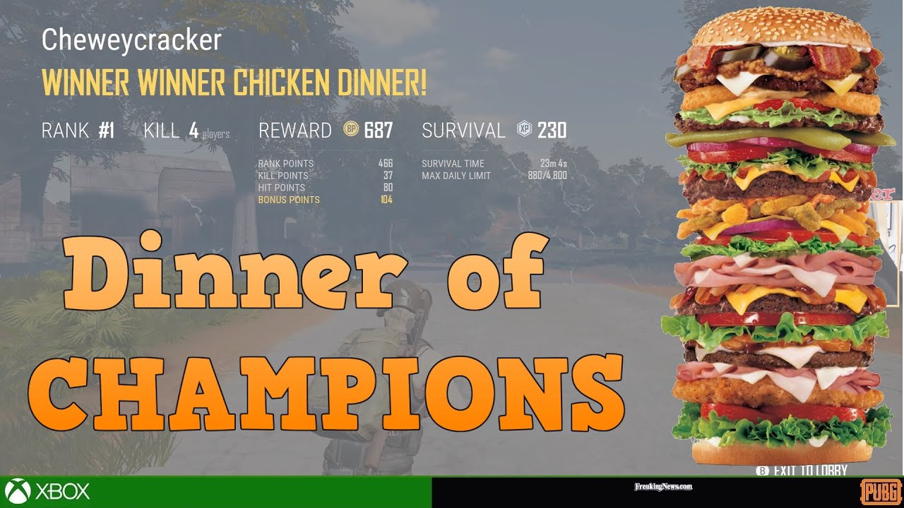 Burger King JUST EAT hack and PUBG XBOX win!