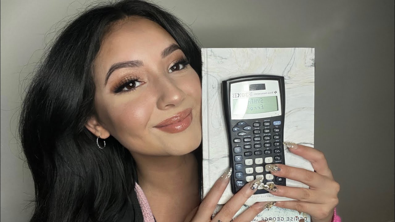 ASMR ~ 📚 Crush cheats off you in math class 📝