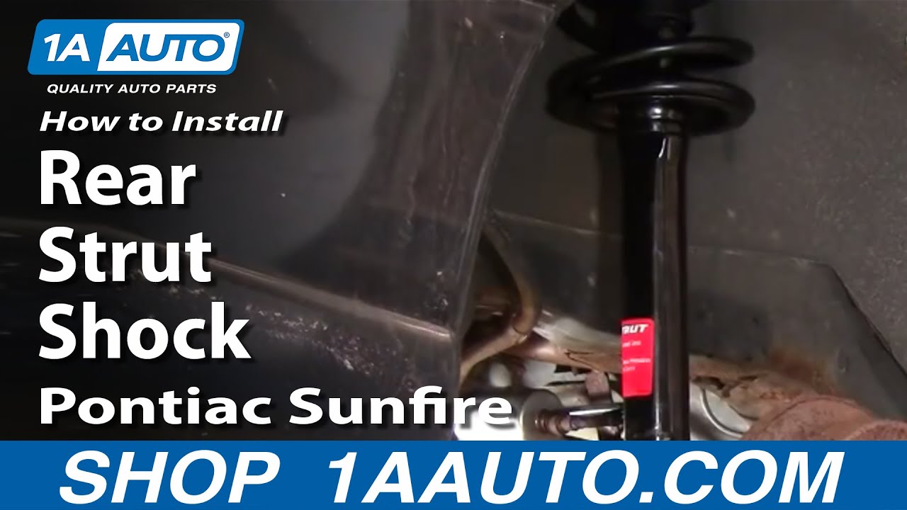 How to Replace Shock & Spring Assembly 95-05 Pontiac Sunfire