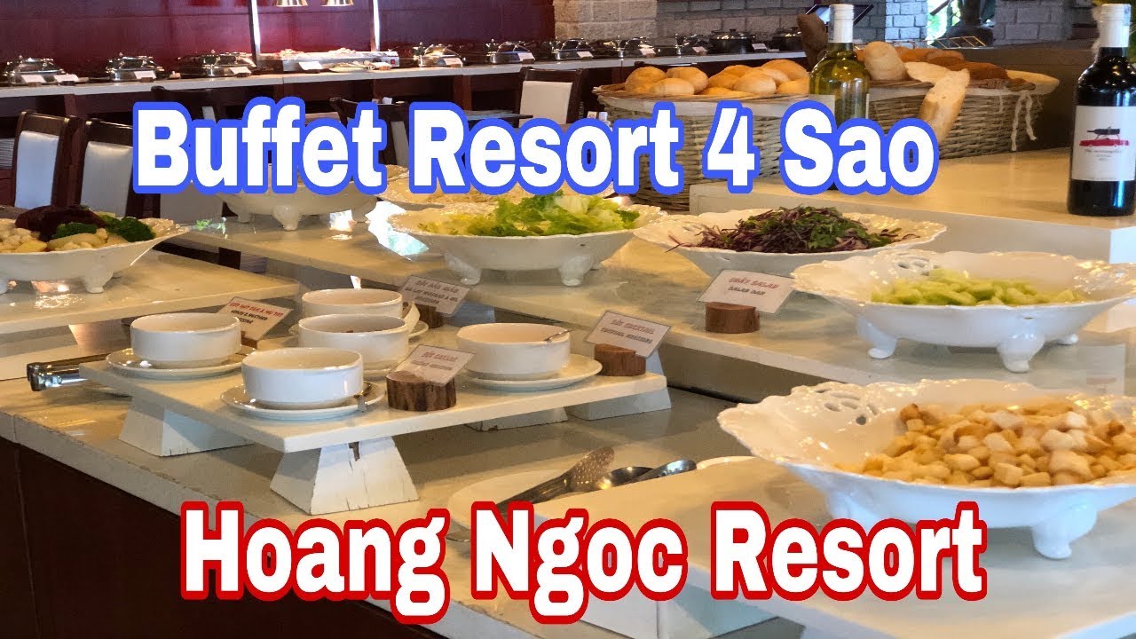 Buffet Sáng Resort Hoàng Ngọc Mũi Né 2019 | SauSoc TV