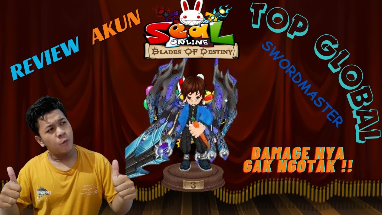 REVIEW AKUN TOP GLOBAL SWORDMASTER ‼️ - SEAL ONLINE BLADES OF DESTINY #sealbod