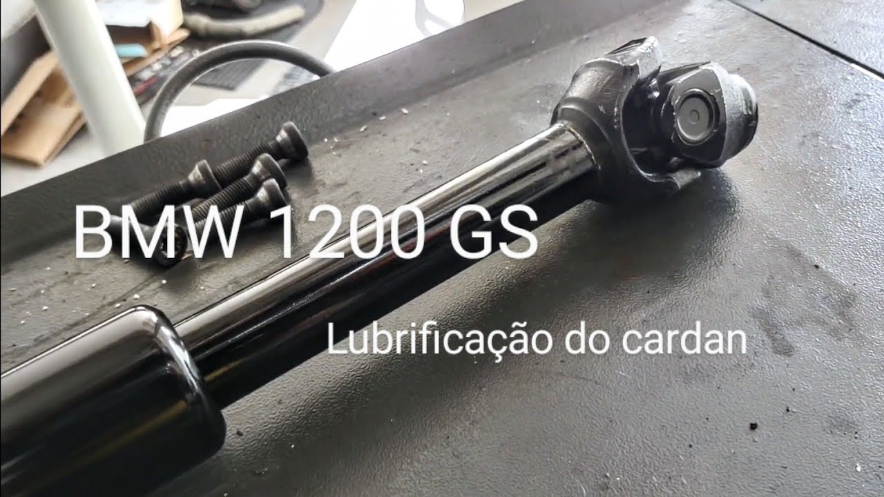 Lubrificação do cardan da BMW 1200 GS