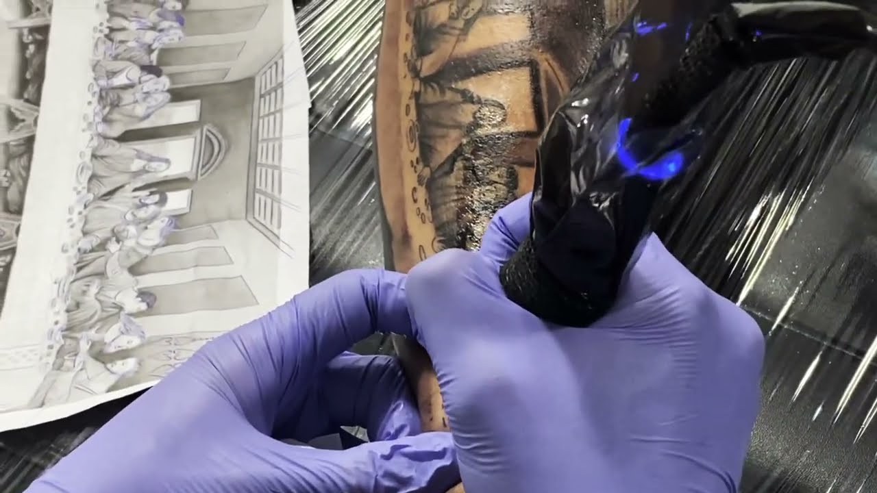 SANTA CEIA TATTOO ⚜️ Tatuagem religiosa