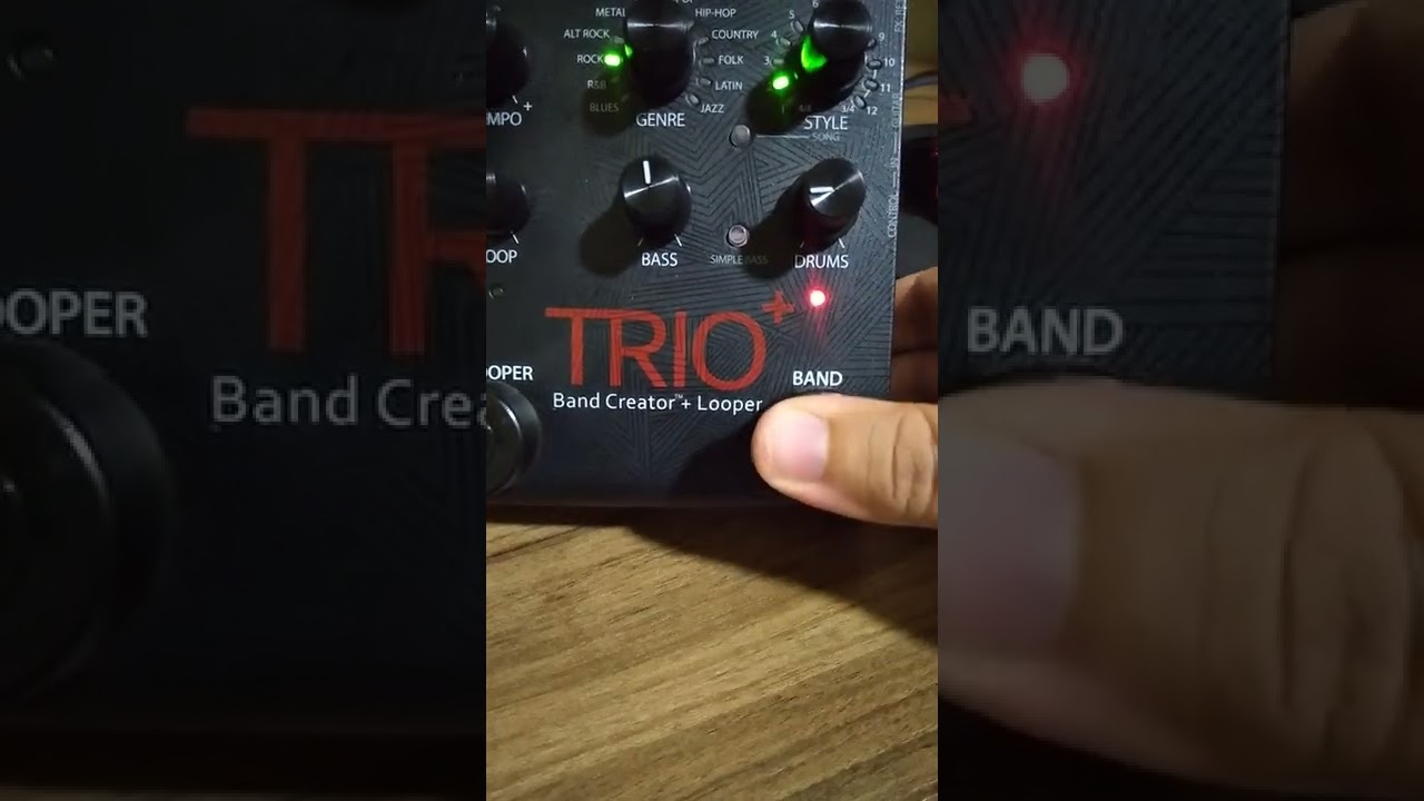 Review #1 - Pedal Trio + Band Creator + Looper DigiTech (MeuPedal)