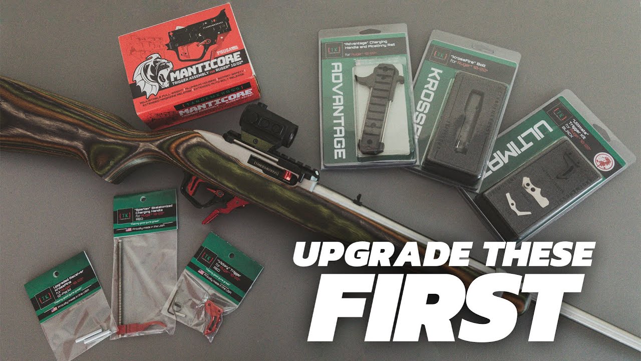 Модернизации Ruger 10/22 — СДЕЛАЙТЕ ЭТО В ПЕРВУЮ ОЧЕРЕДЬ!