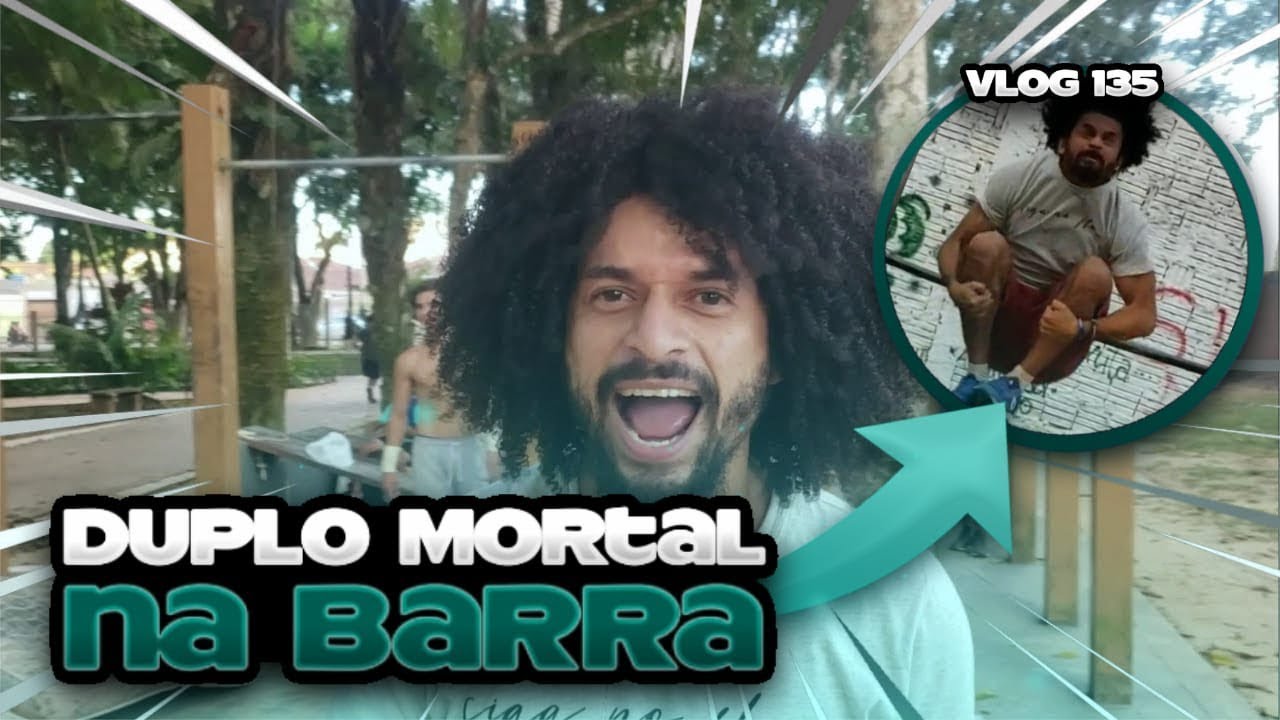 #135 - Aprendendo Salto duplo na Barra (double bar gainer)