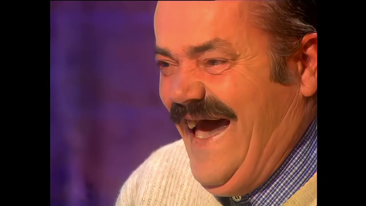El Risitas da su visión de las guerras y cuenta chistes [ AI enhanced 4K 50FPS ]