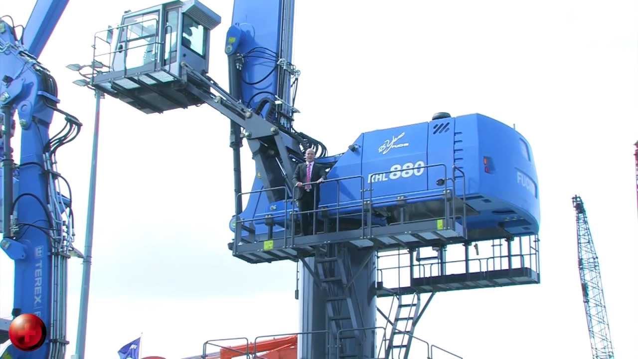 Terex Fuchs Umschlagmaschinen RHL 880D XL und MHL820D
