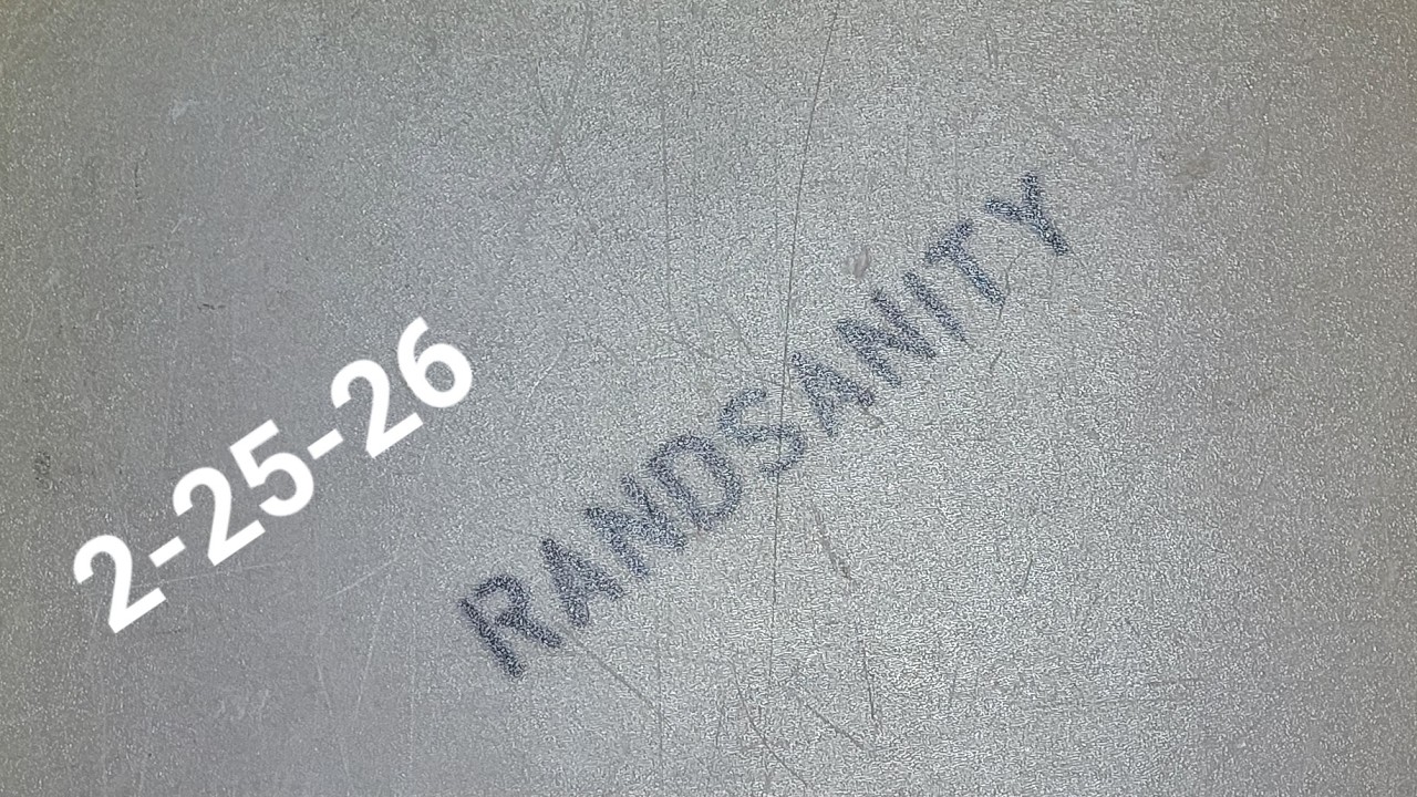 Randsanity® Live Episode 269: February 25, 2026  : Just in Case