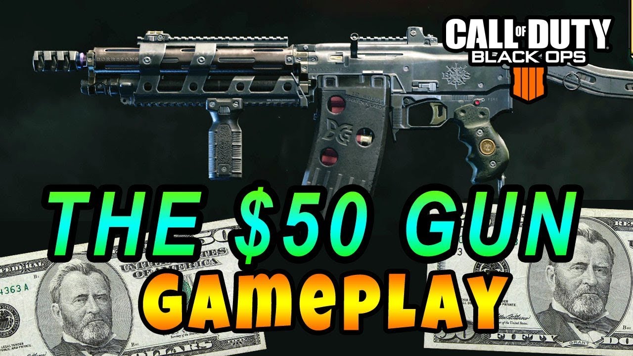 $50 Dollar Tier 50 Gun Rampage Auto Shotgun Gameplay Black Ops 4 New DLC Gun Added : Is it Worth?