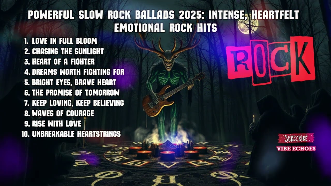 Powerful Slow Rock Ballads 2025 Intense, Heartfelt Emotional Rock Hits, slow rock 2025 rock ballads