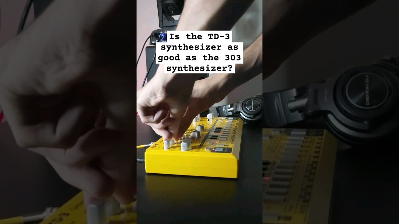 is the TD-3 synthesizer as good as the 303 synthesizer? 