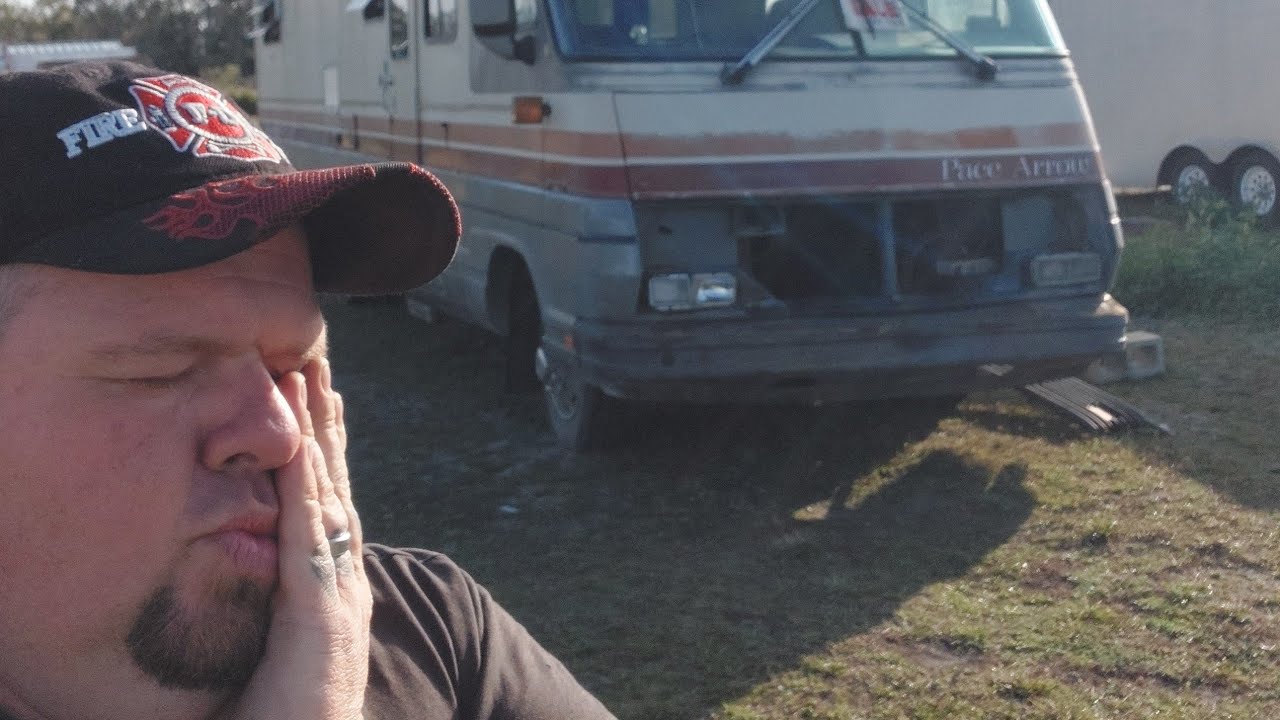 FORD 460 in RV, will it run? oh boy.