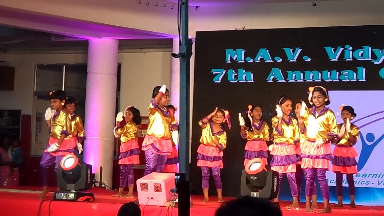 Malarendra Mugam Ondru - MAV Vidhyashram School Annual Day
