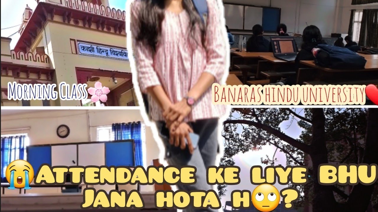 🤫||Kya BHU Ke Students Attendance ke liye Aate h college❤️??||ELATED GIRL ||#love #trending #vlog 