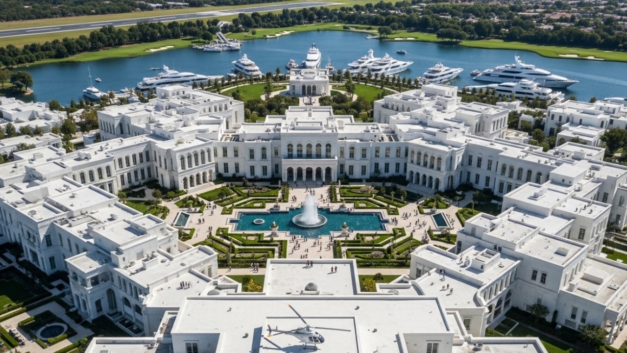Inside The $500 Billion Palace — World's BIGGEST Luxury Mega Mansion Tour