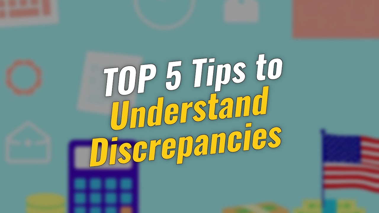 TOP 5 Tips to 🧾 Understand Tax Software Discrepancies