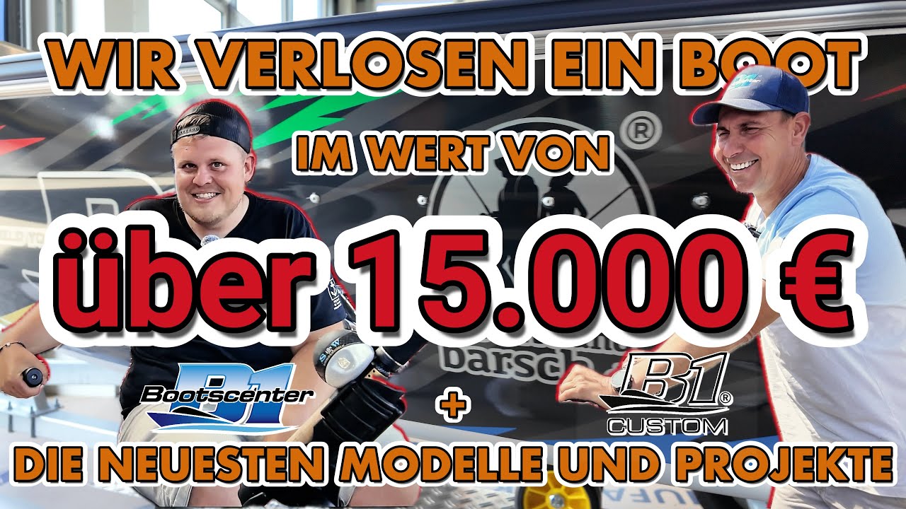 WIR VERLOSEN EIN 15,000€ BOOT und DIE NEUESTEN MODELLE UND PROJEKTE