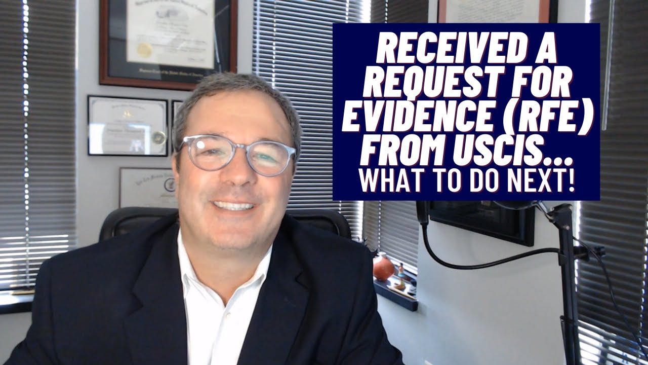 Received a Request For Evidence (RFE) from USCIS...What To Do Next: OnlineVisas Delivering Dreams