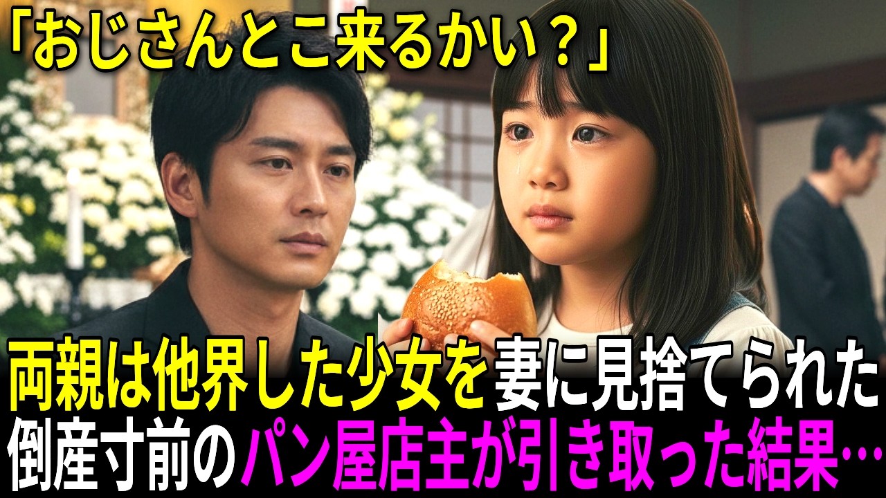 「おじさんとこ来るかい？」両親は他界した少女を、倒産寸前のパン屋店主が引き取った結果…