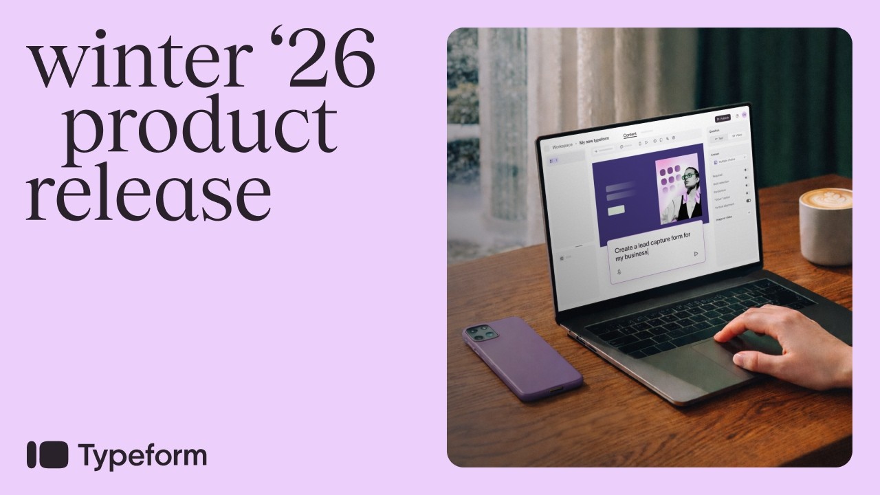 Typeform Product Updates Winter '26 | Webinar