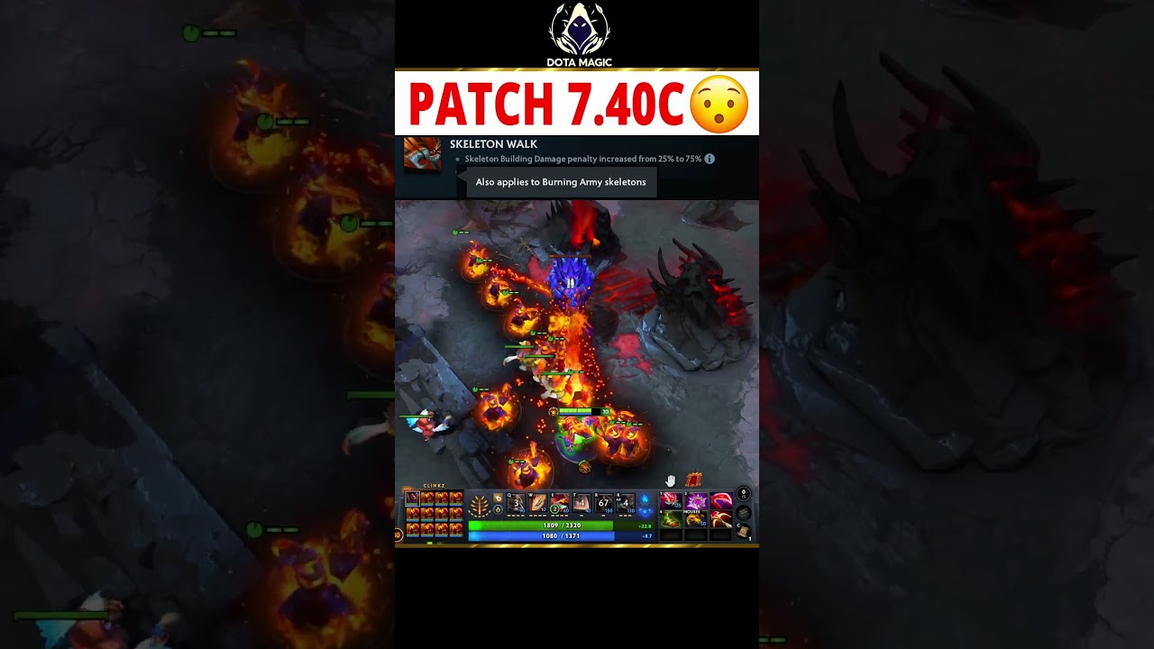 Tier S carry from 7.40b has been nerfed! 😮 #dota2