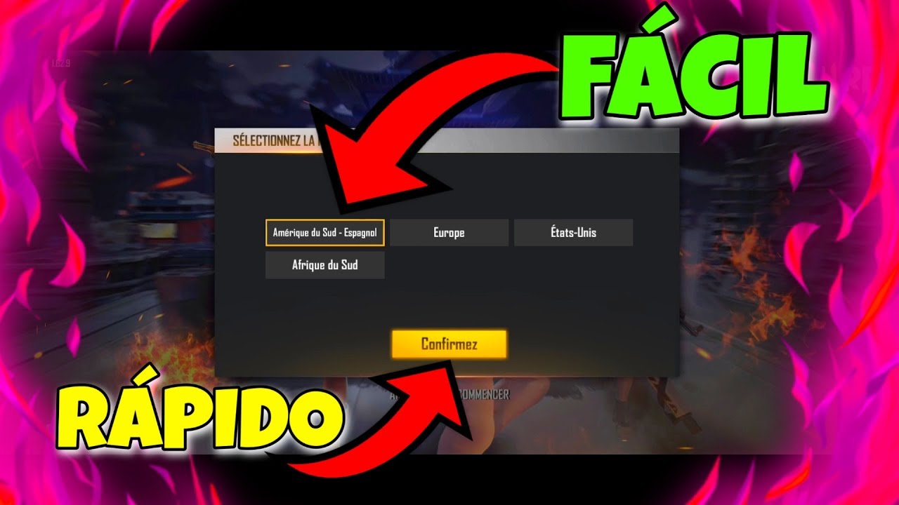 ✅ Como CREAR Una CUENTA EN LA REGIÓN DE SUR - SUDAMÉRICA EN FREE FIRE 🚀 (FÁCIL Y RÁPIDO)
