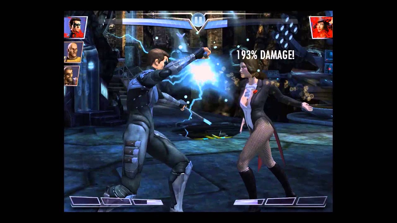 Injustice IOS   Unlocking Zatanna Standard Difficulty Challenge