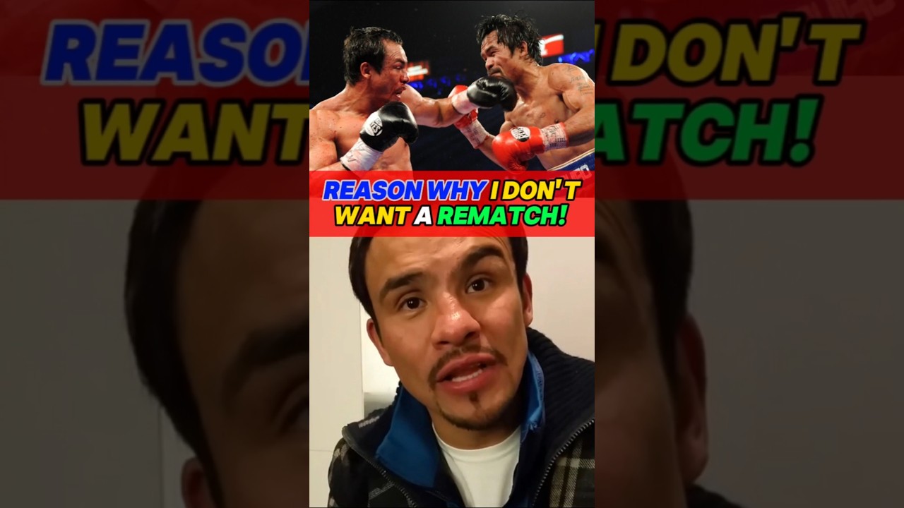 🔥Reason Why Marquez Doesn't Want a Rematch with Manny Pacquiao‼️👀 