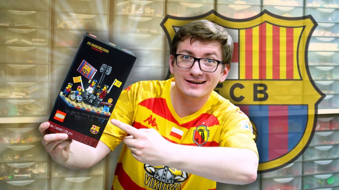 KIBICE FC BARCELONY! 🎉 LEGO 40485 / RECENZJA